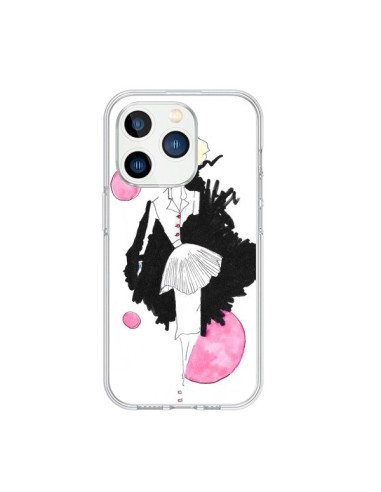 iPhone 15 Pro Case Fashion Girl Pink - Cécile