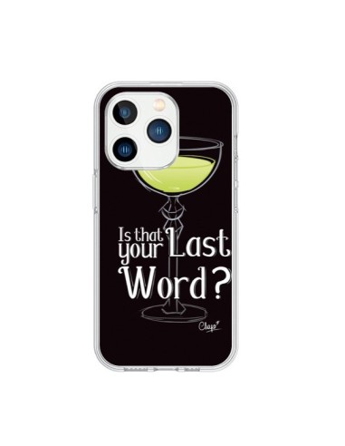 Cover iPhone 15 Pro Is that your Last Word Cocktail Barman - Chapo
