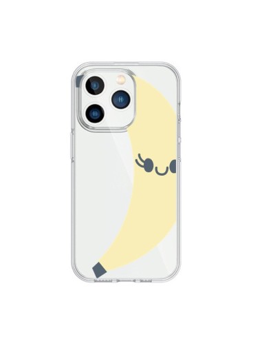 Coque iPhone 15 Pro Banana Banane Fruit Transparente - Claudia Ramos