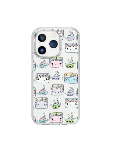 Cover iPhone 15 Pro Unicorno Carino Swag Trasparente - Claudia Ramos