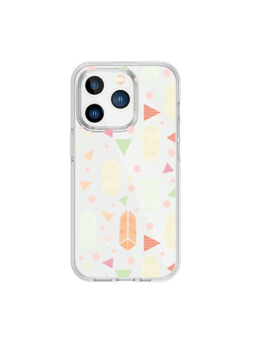 Cover iPhone 15 Pro Freccia Azteca Trasparente - Claudia Ramos