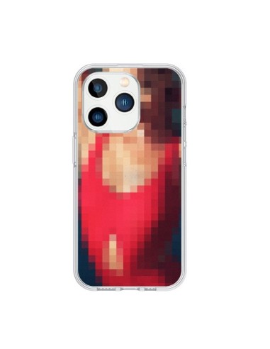 Coque iPhone 15 Pro Summer Girl Pixels - Danny Ivan
