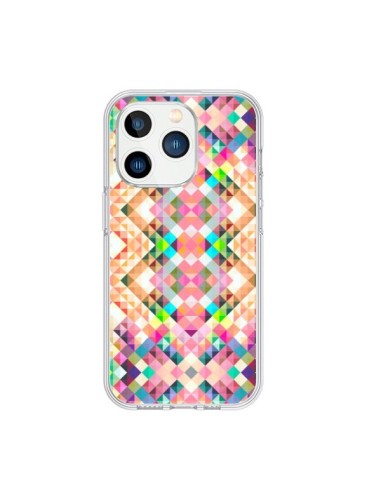 iPhone 15 Pro Case Wild Colors Aztec - Danny Ivan