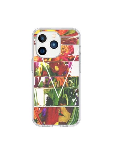 Coque iPhone 15 Pro Facke Flowers Fleurs - Danny Ivan
