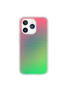 Coque iPhone 15 Pro Gradient Pixel - Danny Ivan