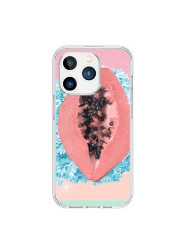 Coque iPhone 15 Pro Papaya Rocks Fruit - Danny Ivan