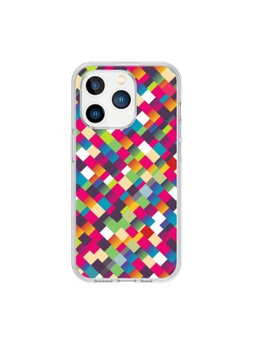 Coque iPhone 15 Pro Sweet Pattern Mosaique Azteque - Danny Ivan