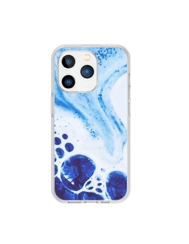 Coque iPhone 15 Pro Sapphire Galaxy - Eleaxart