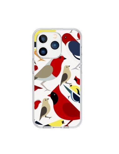 Cover iPhone 15 Pro Uccelli - Eleaxart