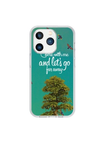 Cover iPhone 15 Pro Let's Go Far Away Alberi - Eleaxart