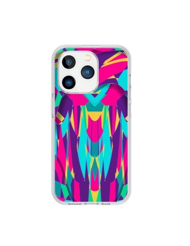 Coque iPhone 15 Pro Abstract Azteque - Eleaxart