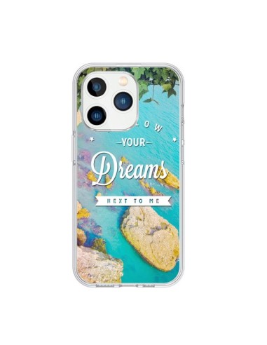 Coque iPhone 15 Pro Follow your dreams Suis tes rêves Islands - Eleaxart