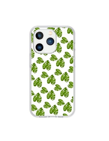 iPhone 15 Pro Case Green Plants - Eleaxart