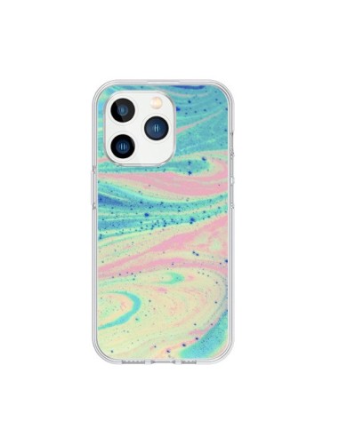 Coque iPhone 15 Pro Jade Galaxy - Eleaxart