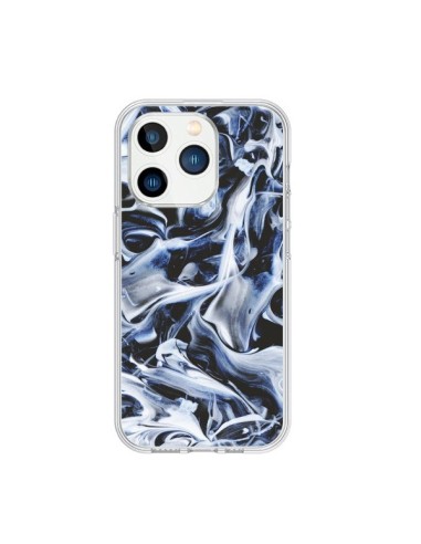 Cover iPhone 15 Pro Mine Galaxy Fumo  - Eleaxart