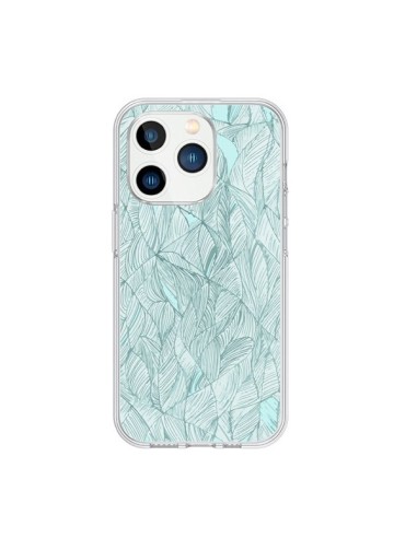 iPhone 15 Pro Case Leaves Green Water - Léa Clément