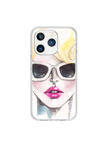 Coque iPhone 15 Pro Blonde Chic - Elisaveta Stoilova