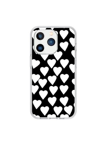 Coque iPhone 15 Pro Coeur Blanc - Project M