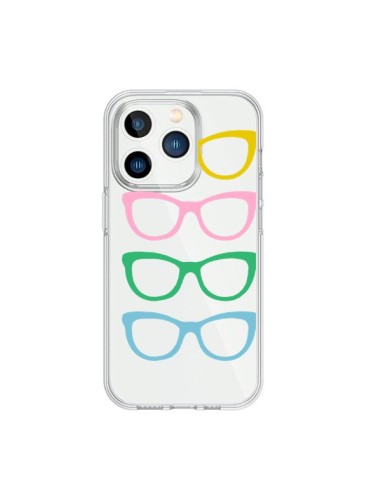 iPhone 15 Pro Case Sunglasses Colorful Clear - Project M