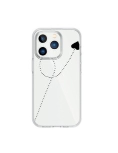 Cover iPhone 15 Pro Travel to your Heart Nero Viaggio...