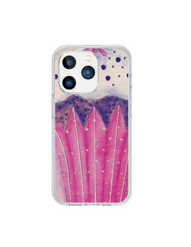 Coque iPhone 15 Pro Cupcake Rose - Irene Sneddon