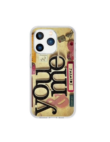 Coque iPhone 15 Pro Me And You Love Amour Toi et Moi - Irene Sneddon