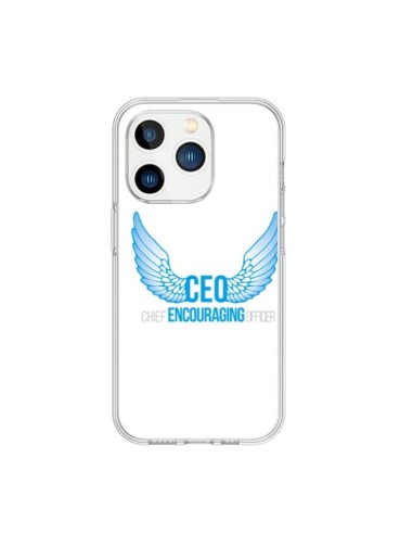 Coque iPhone 15 Pro CEO Chief Encouraging Officer Bleu - Shop Gasoline