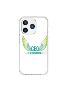 iPhone 15 Pro Case CEO Chief Encouraging Officer Green -...