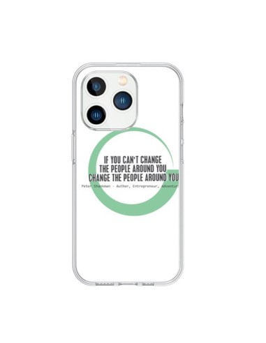 Coque iPhone 15 Pro Peter Shankman, Changing People - Shop Gasoline