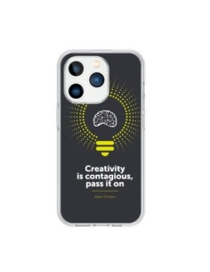 Cover iPhone 15 Pro Creativity is contagious, Einstein -...
