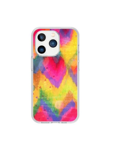 Coque iPhone 15 Pro Coeur Tribal - Ebi Emporium