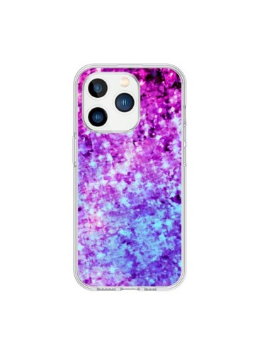 Coque iPhone 15 Pro Radiant Orchid Galaxy Paillettes - Ebi Emporium