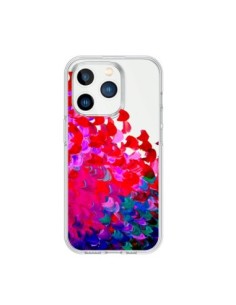 Cover iPhone 15 Pro Creation in Colore Rosa Trasparente -...