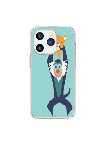 Coque iPhone 15 Pro Futur Roi Lion King Rafiki - Jay Fleck