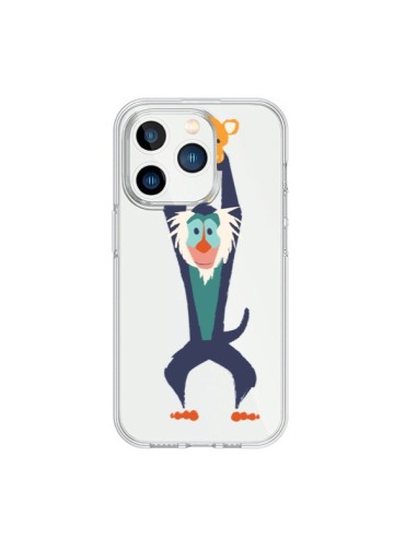 Coque iPhone 15 Pro Futur Roi Lion King Rafiki Transparente - Jay Fleck