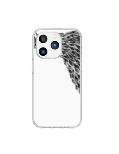 Coque iPhone 15 Pro Peacock Paon Robe Femme - Jenny Liz Rome