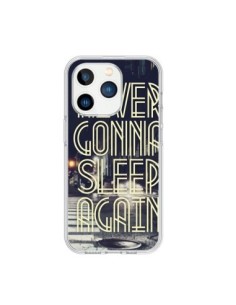Coque iPhone 15 Pro Never Gonna Sleep New York City -...
