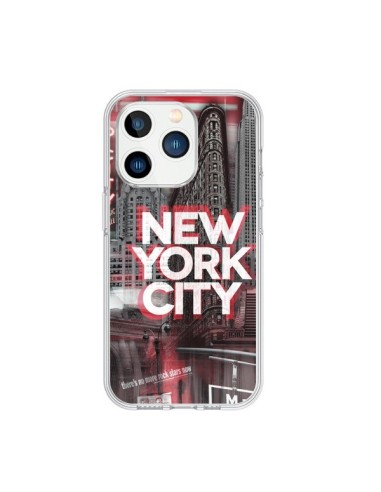 Cover iPhone 15 Pro New York City Rosso - Javier Martinez