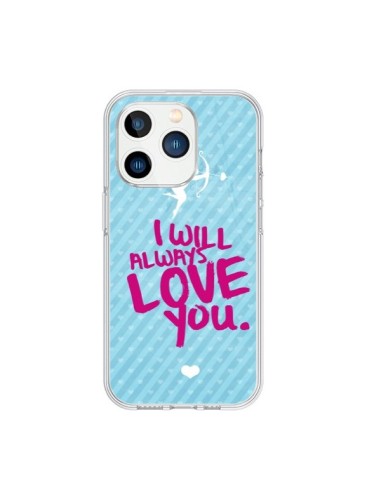 Cover iPhone 15 Pro I will always Love you Cupido - Javier Martinez