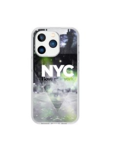 Coque iPhone 15 Pro I Love New York City Vert - Javier...