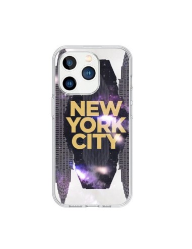 Coque iPhone 15 Pro New York City Orange - Javier Martinez
