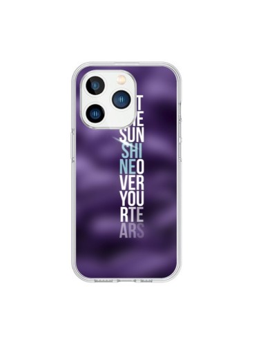 Coque iPhone 15 Pro Sunshine Violet - Javier Martinez