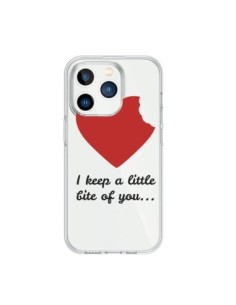 iPhone 15 Pro Case I keep a little bite of you Love Heart...