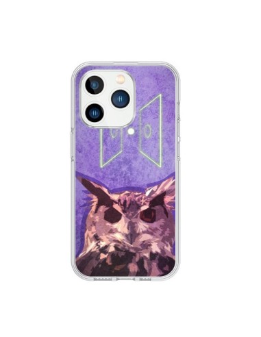 Coque iPhone 15 Pro Chouette Owl Spirit - Jonathan Perez