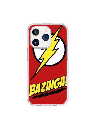 Coque iPhone 15 Pro Bazinga Sheldon The Big Bang Theory - Jonathan Perez
