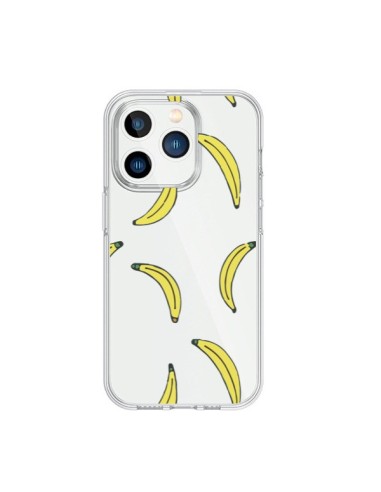 Cover iPhone 15 Pro Banana Frutta Trasparente - Dricia Do