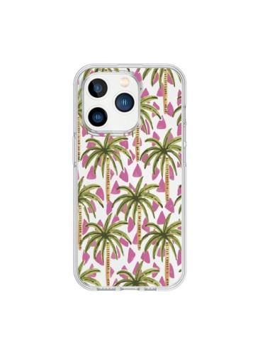 Coque iPhone 15 Pro Palmier Palmtree Transparente - Dricia Do