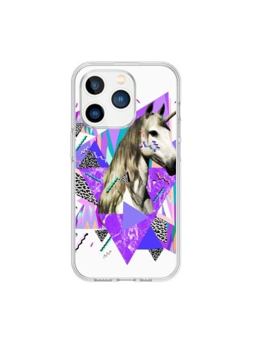 Coque iPhone 15 Pro Licorne Unicorn Azteque - Kris Tate