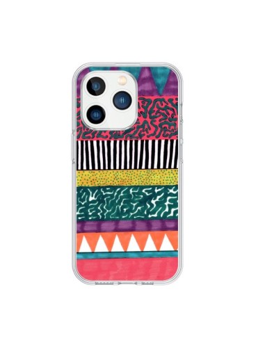 Coque iPhone 15 Pro Azteque Dessin - Kris Tate