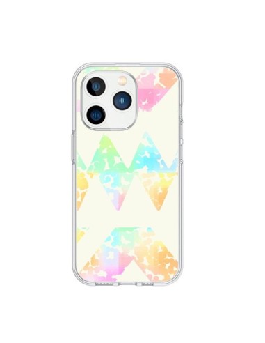 Coque iPhone 15 Pro Azteque Couleur - Lisa Argyropoulos